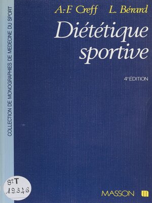 cover image of Diététique sportive